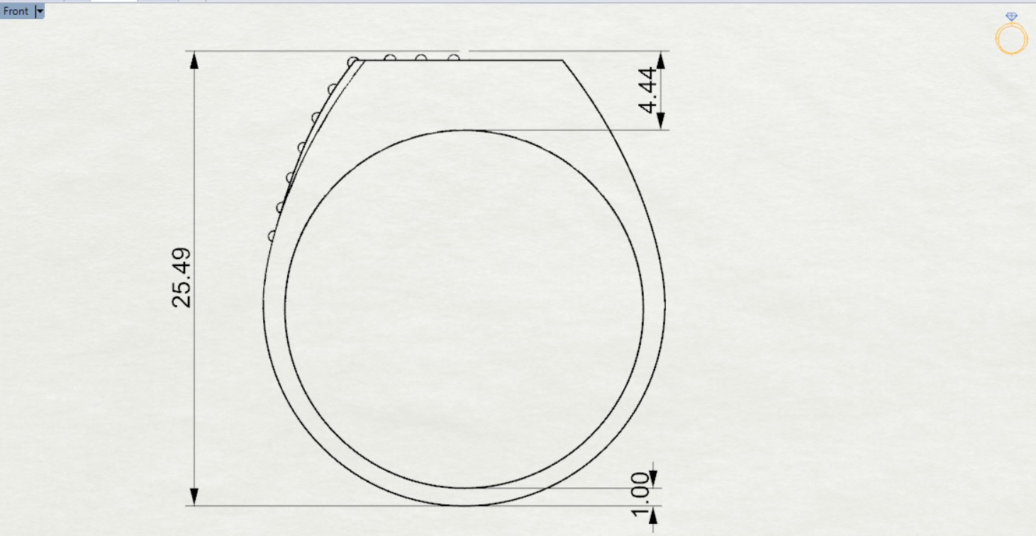 man ring mr0047 3D print model_12