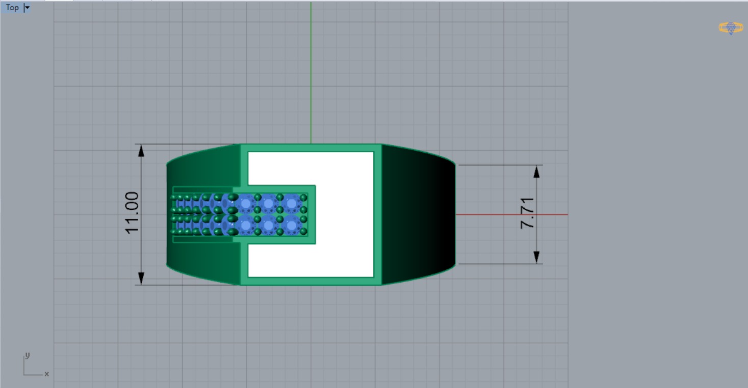 man ring mr0047 3D print model_9