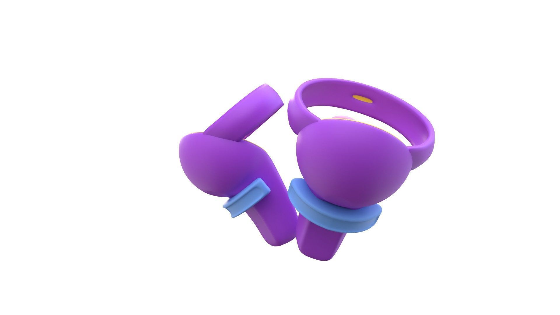 Vr Controller 3D model_11