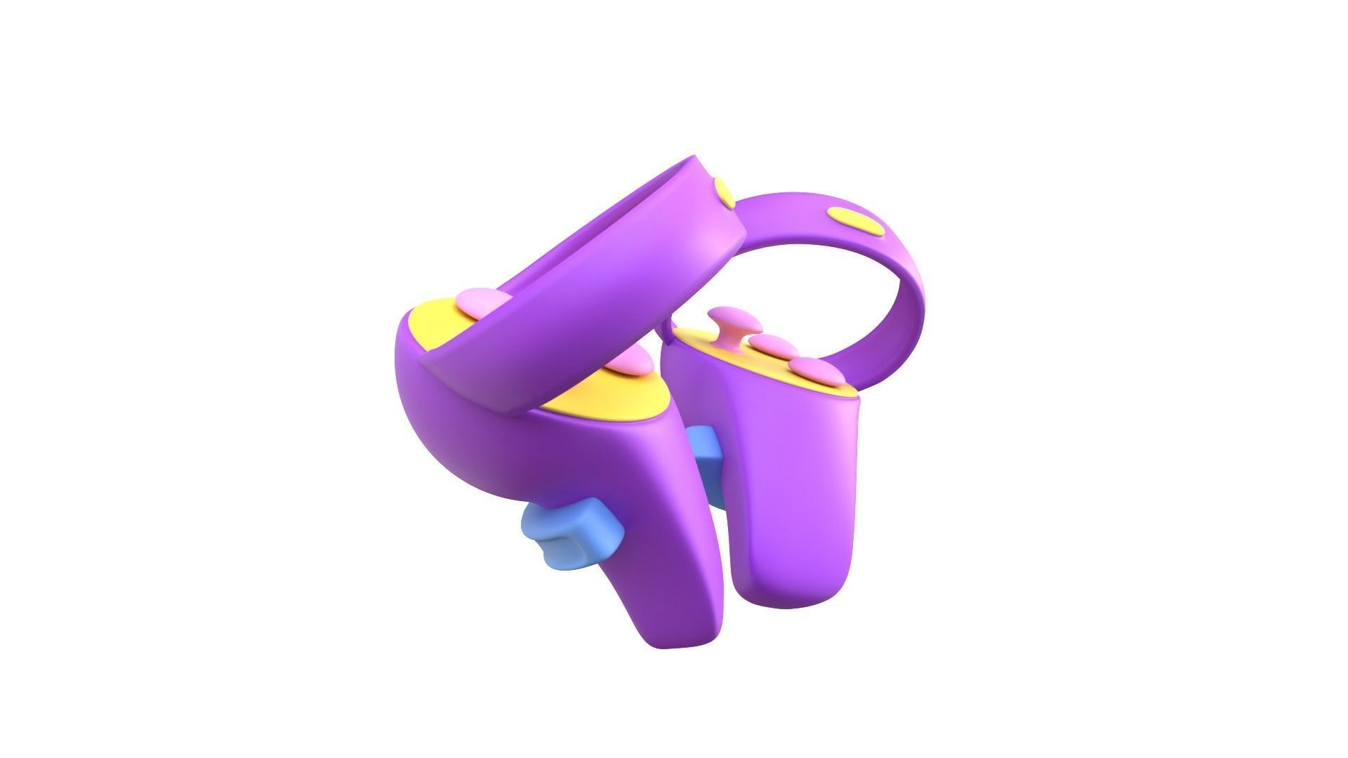 Vr Controller 3D model_16