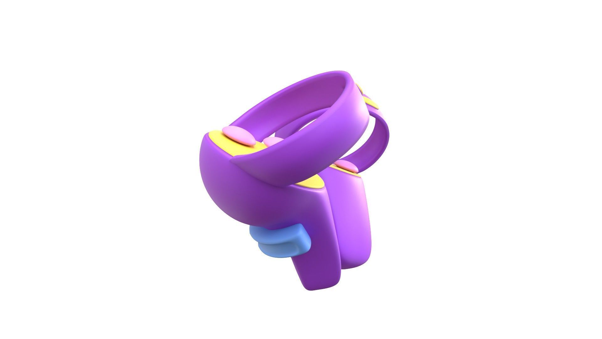 Vr Controller 3D model_15
