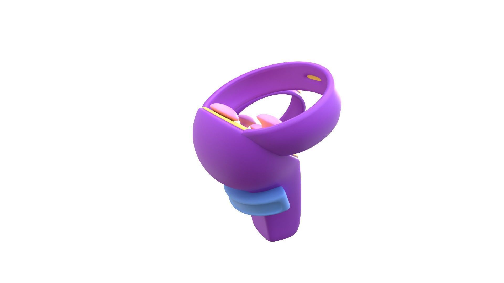 Vr Controller 3D model_14