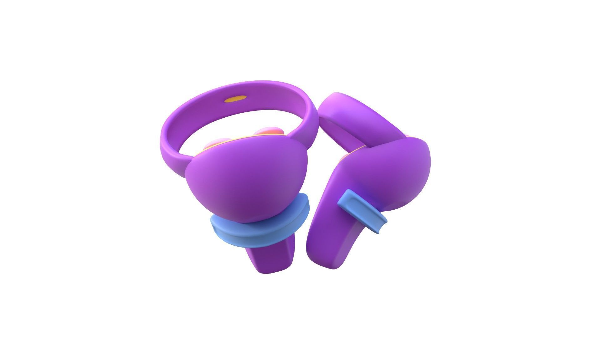 Vr Controller 3D model_7