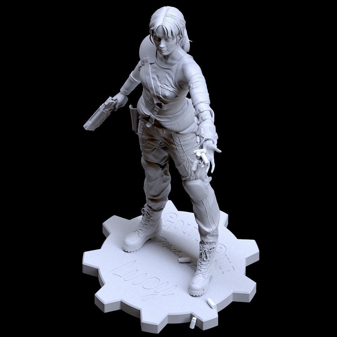 Lucy NSFW from Fallout  3D print model_33
