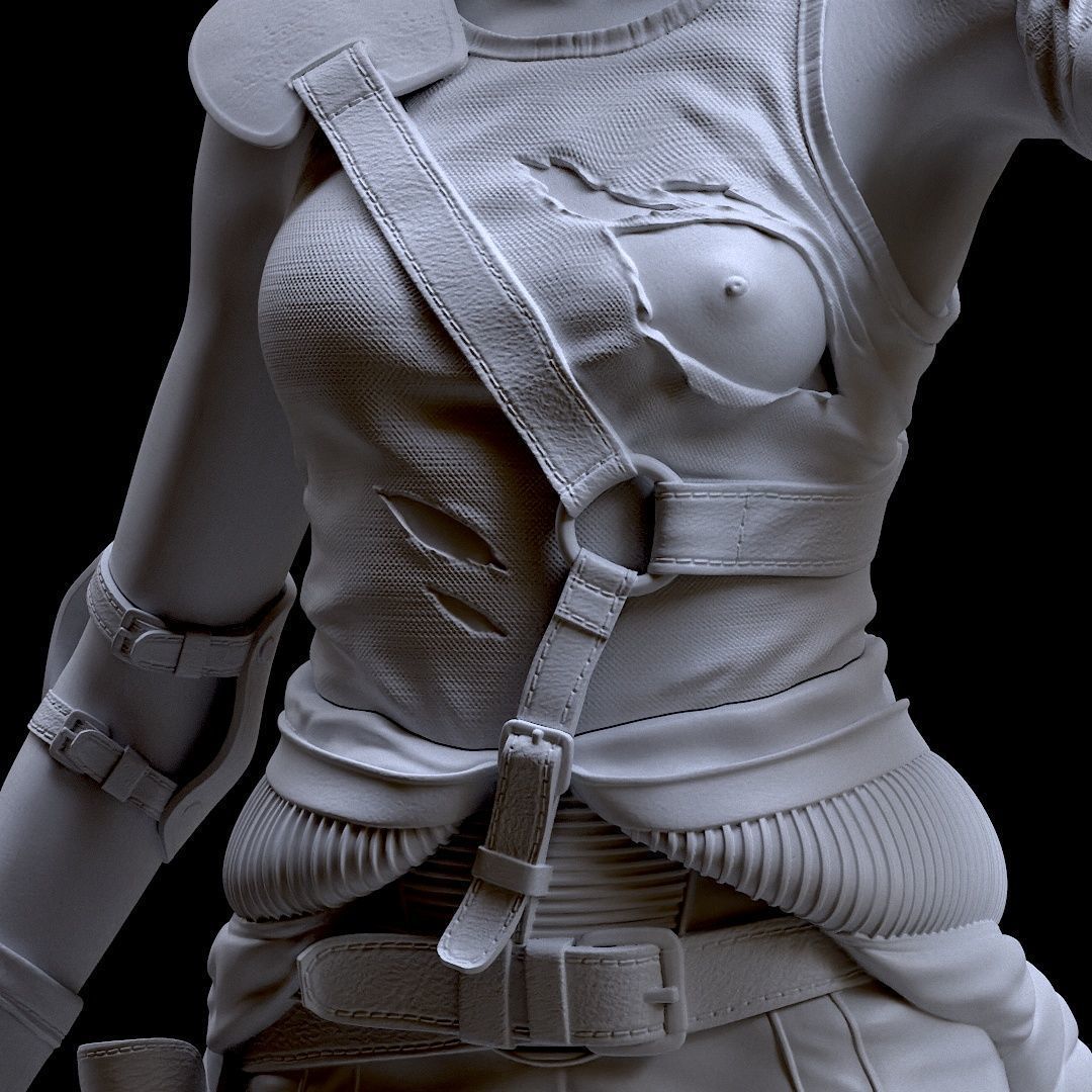Lucy NSFW from Fallout  3D print model_2