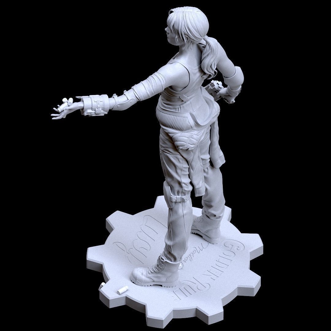 Lucy NSFW from Fallout  3D print model_35