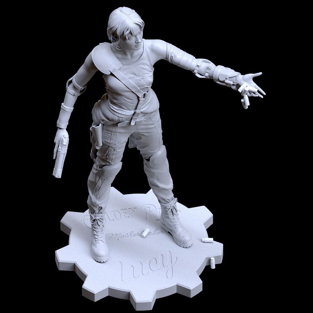 Lucy NSFW from Fallout  3D print model_40