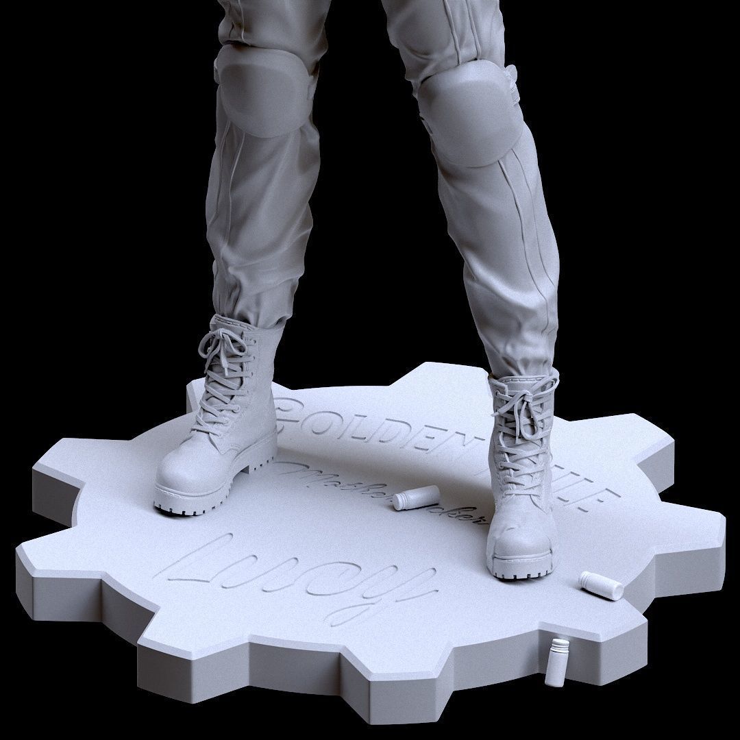 Lucy NSFW from Fallout  3D print model_26