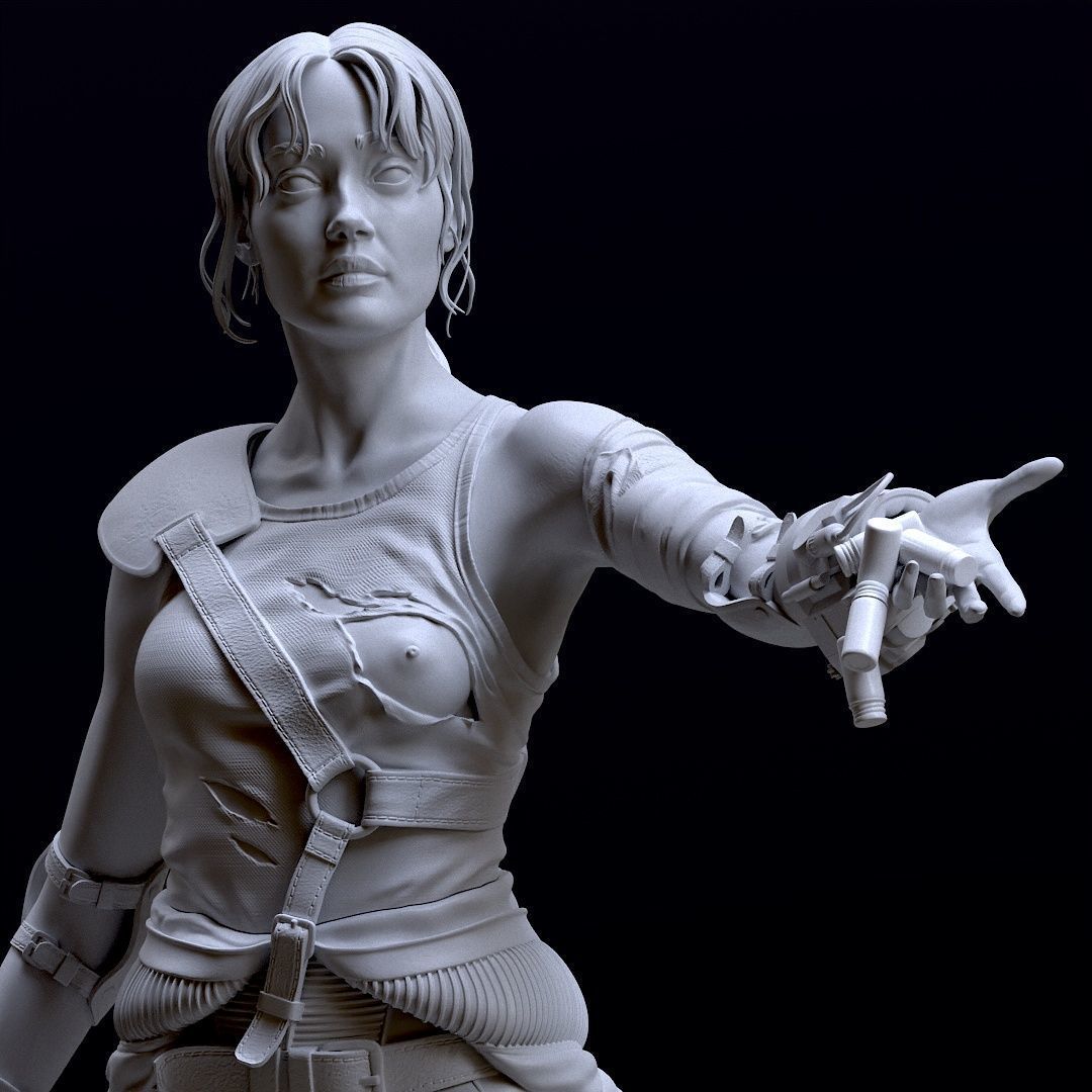 Lucy NSFW from Fallout  3D print model_1
