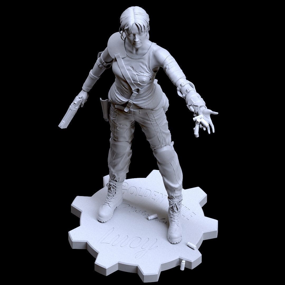 Lucy NSFW from Fallout  3D print model_32