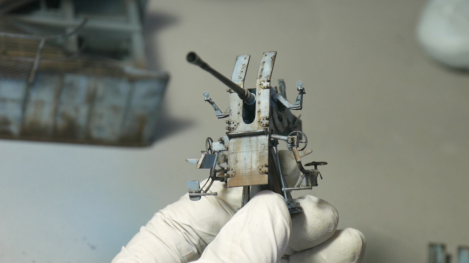 35 scale German 37mm AA Flak WW2 for 3D print 3D print model_5