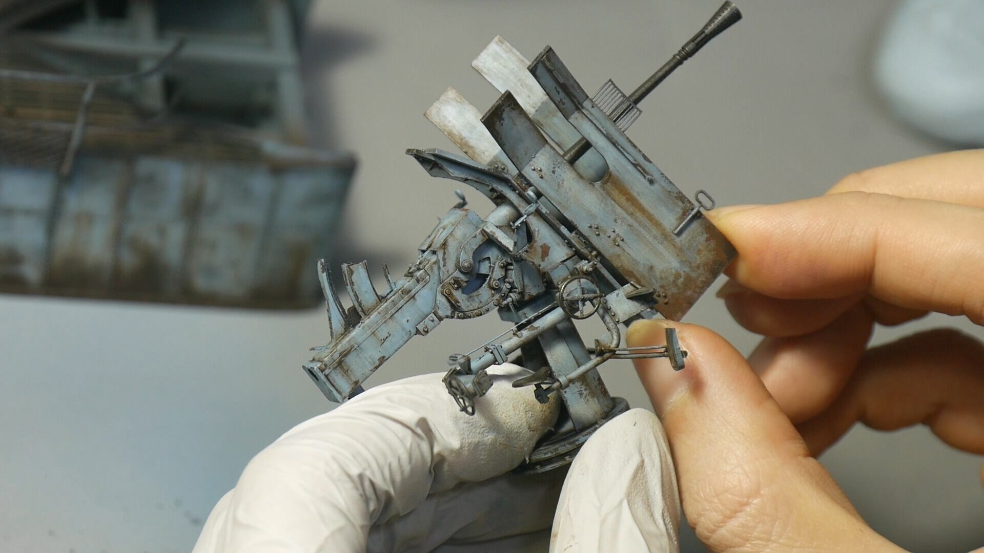 35 scale German 37mm AA Flak WW2 for 3D print 3D print model_6