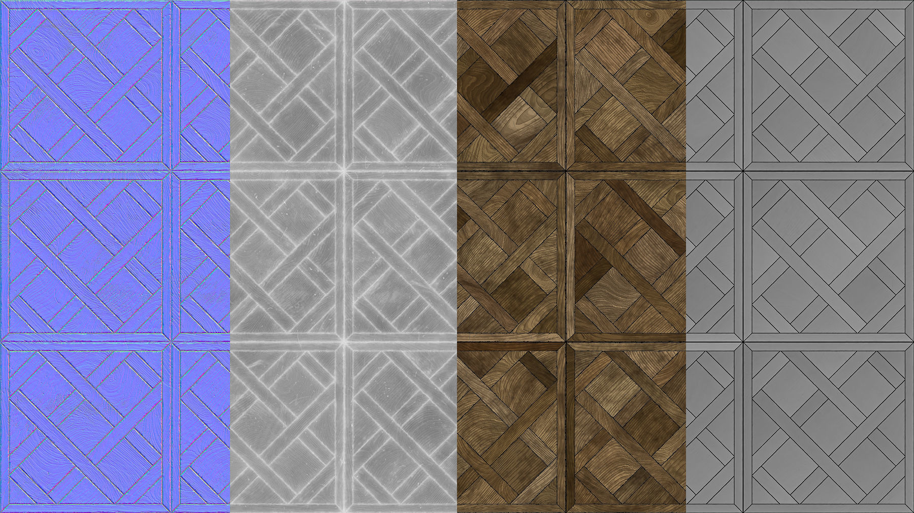 Wood Floor - VOL 02 - substance designer Texture_6