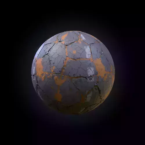 Road Crack - VOL 01 - substance designer