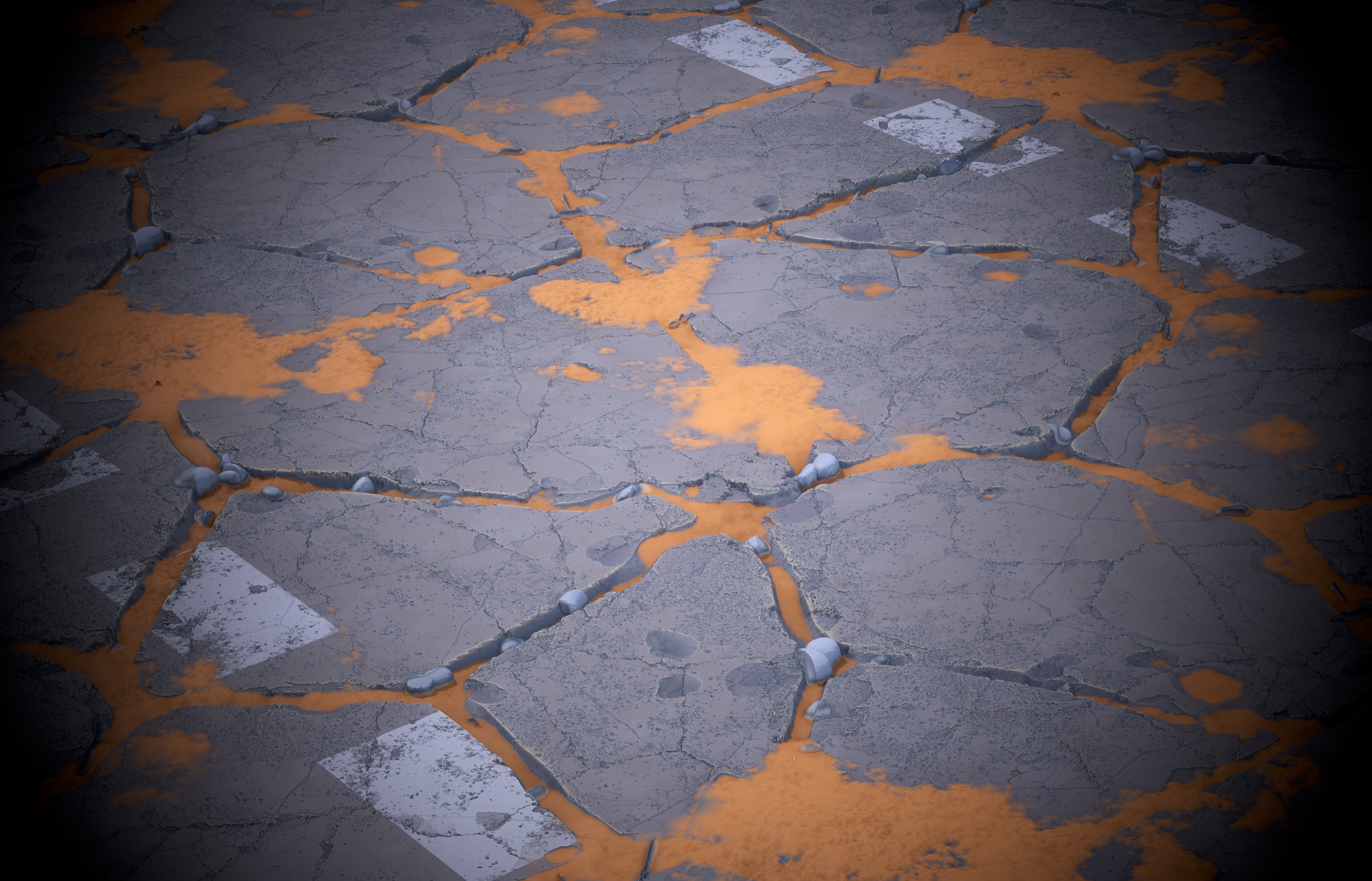 Road Crack - VOL 01 - substance designer Texture_2