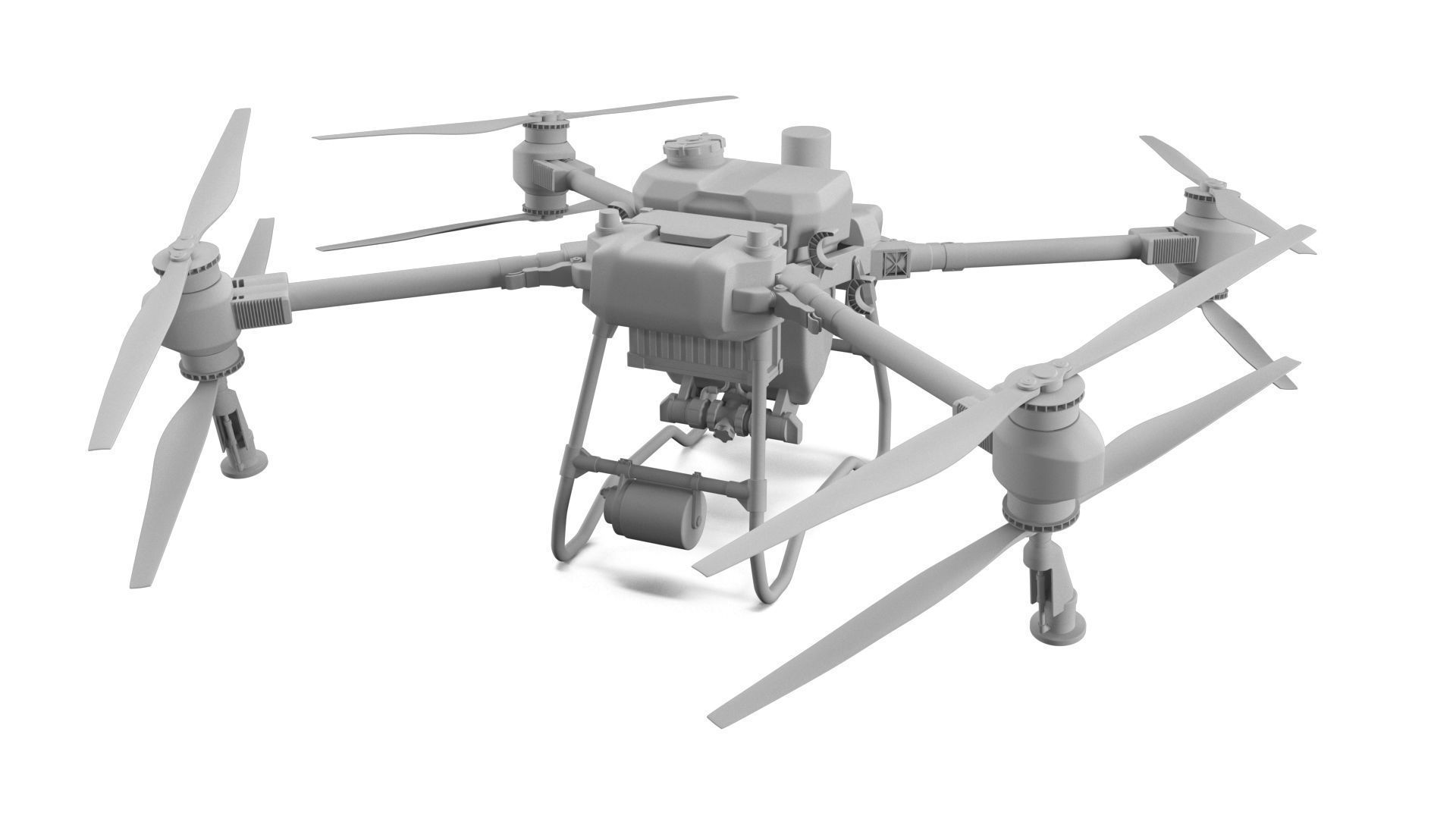 DJI AGRAS T50 Agricultural Drone 3D model_22