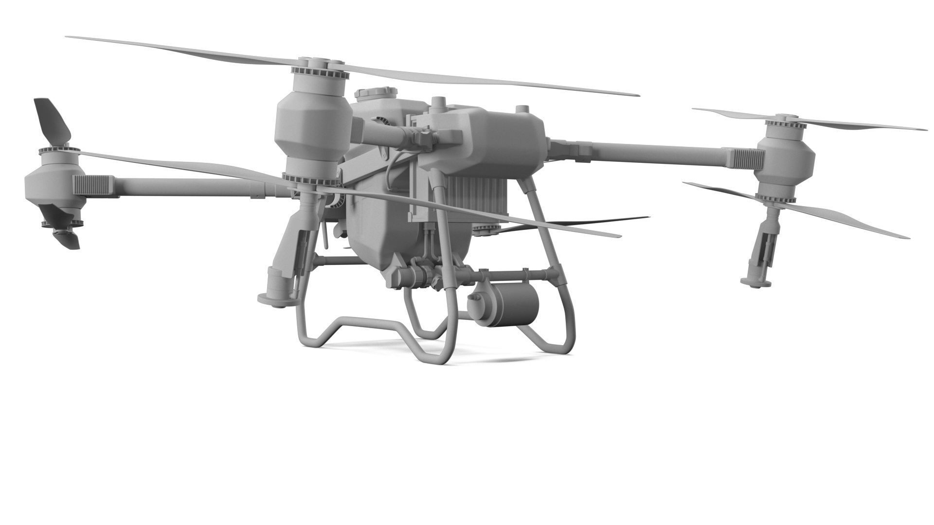 DJI AGRAS T50 Agricultural Drone 3D model_24