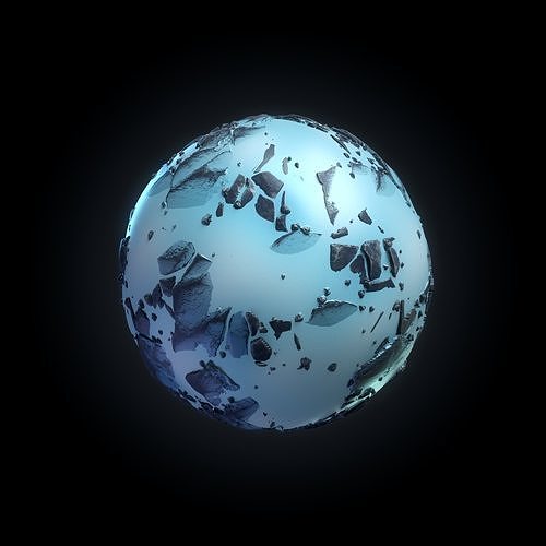 Rock Snow - VOL 01 - substance designerc Texture