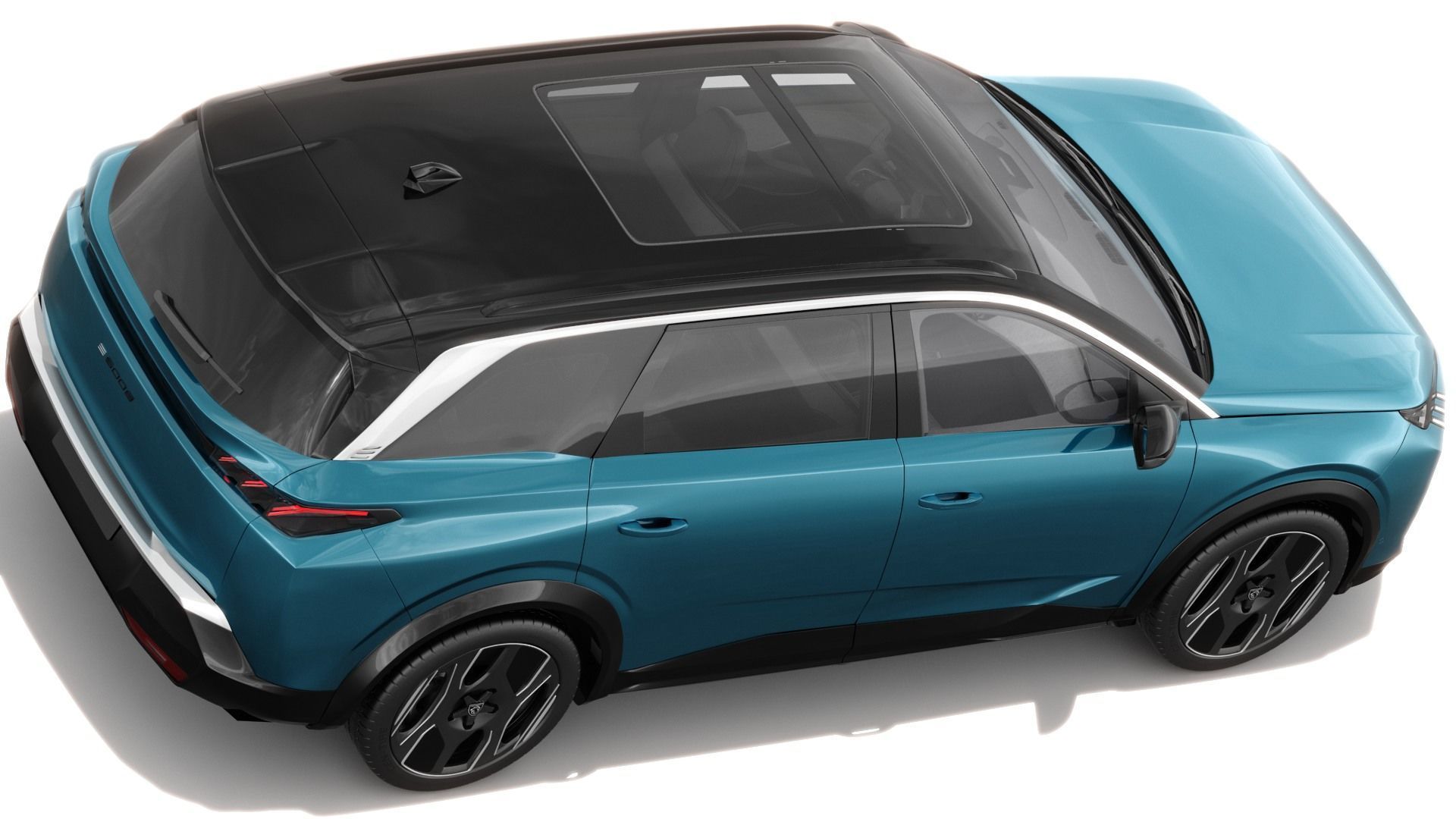 Peugeot 5008 e-5008 2025 with interior 3D model_6