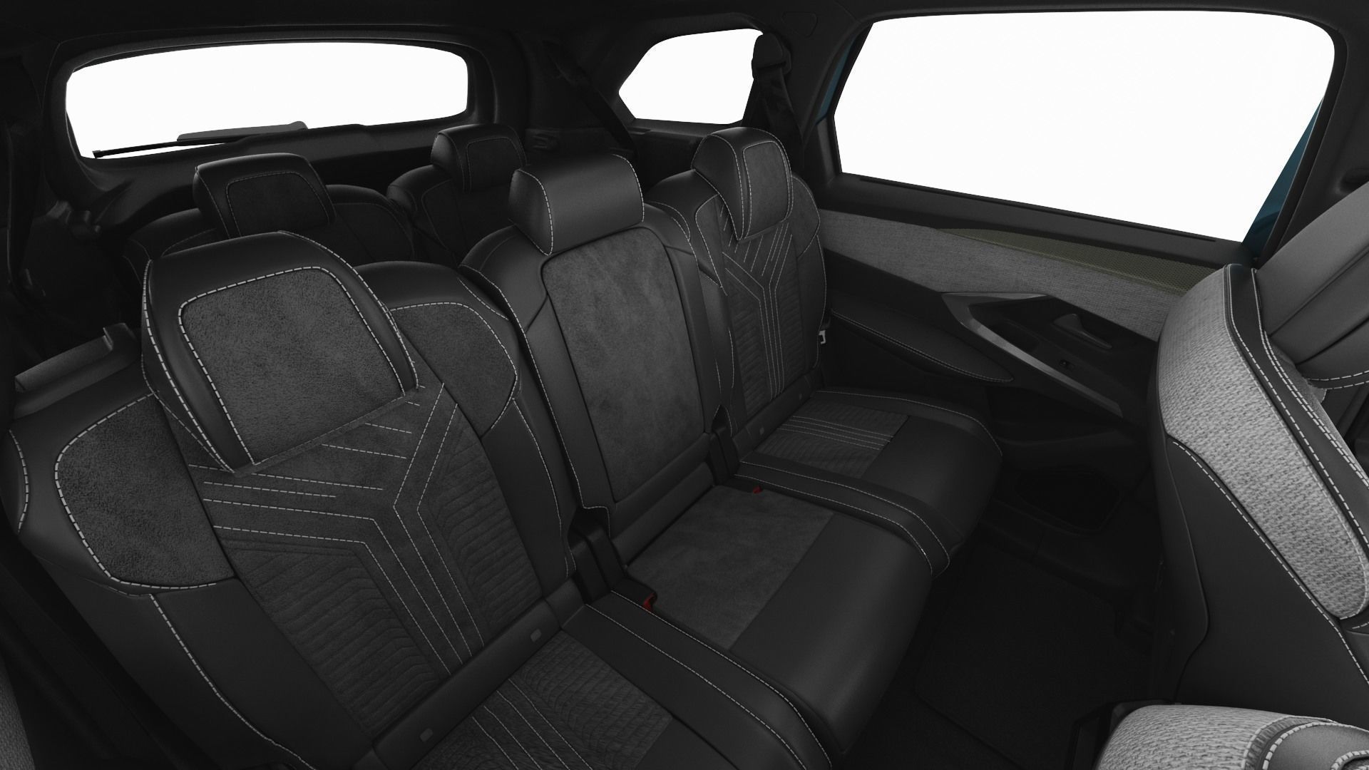 Peugeot 5008 e-5008 2025 with interior 3D model_16