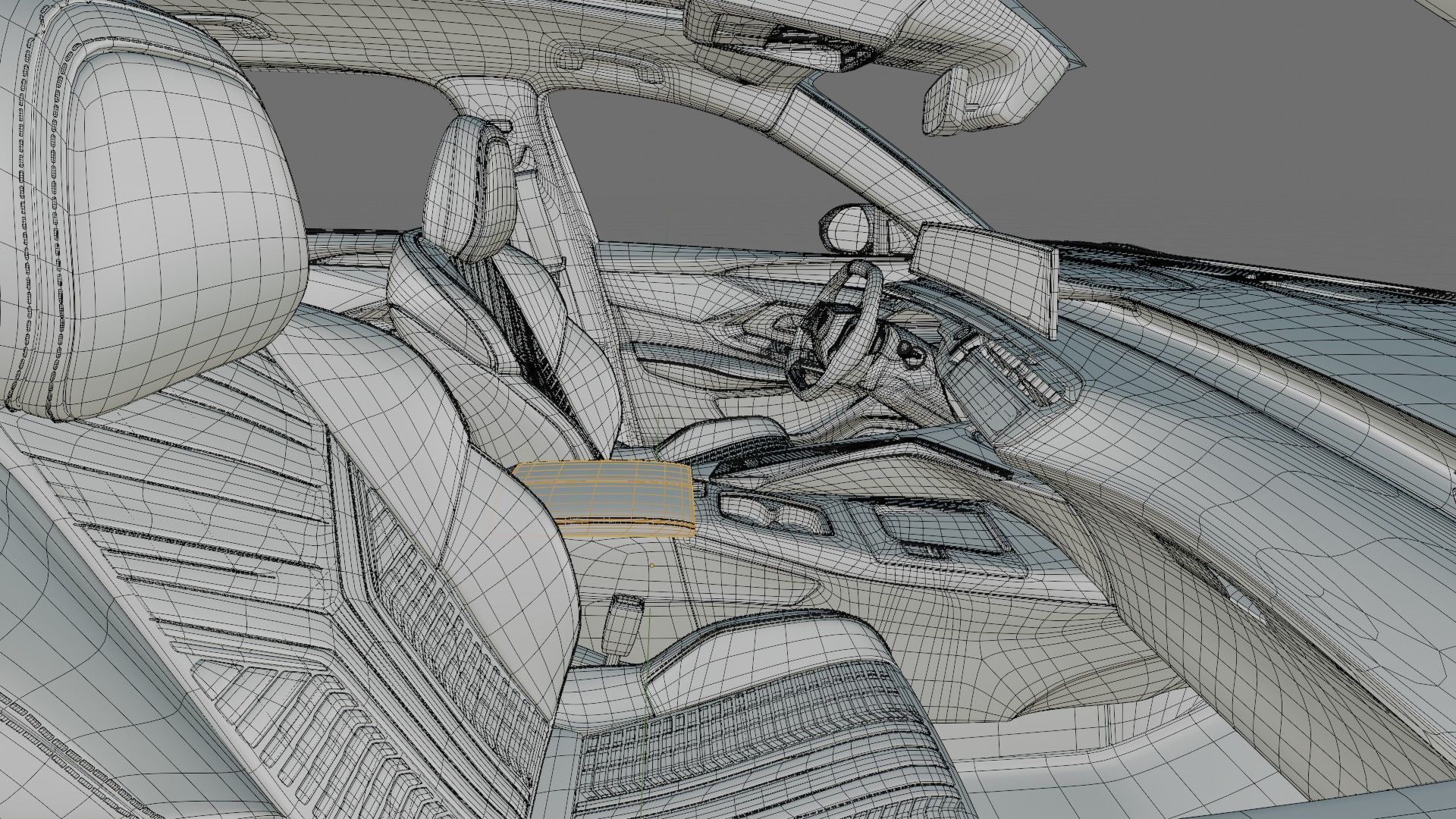 Peugeot 5008 e-5008 2025 with interior 3D model_32