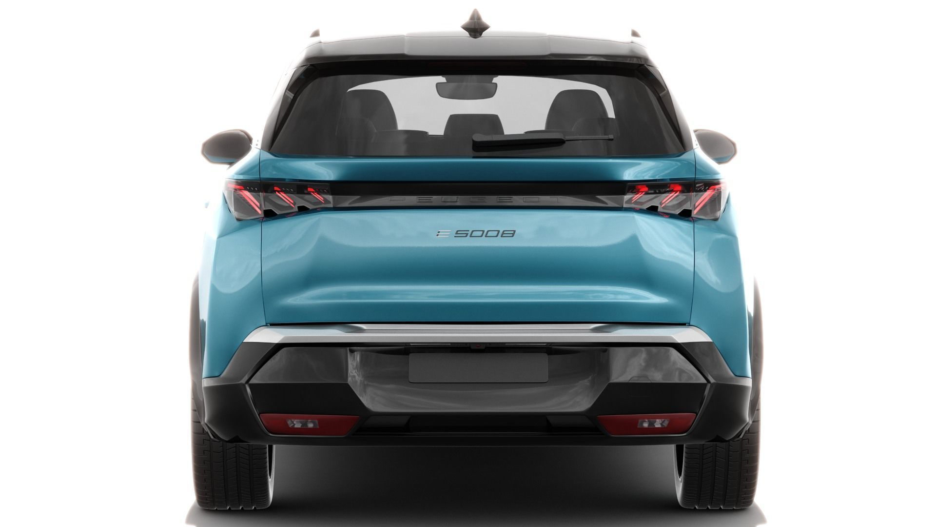 Peugeot 5008 e-5008 2025 with interior 3D model_5