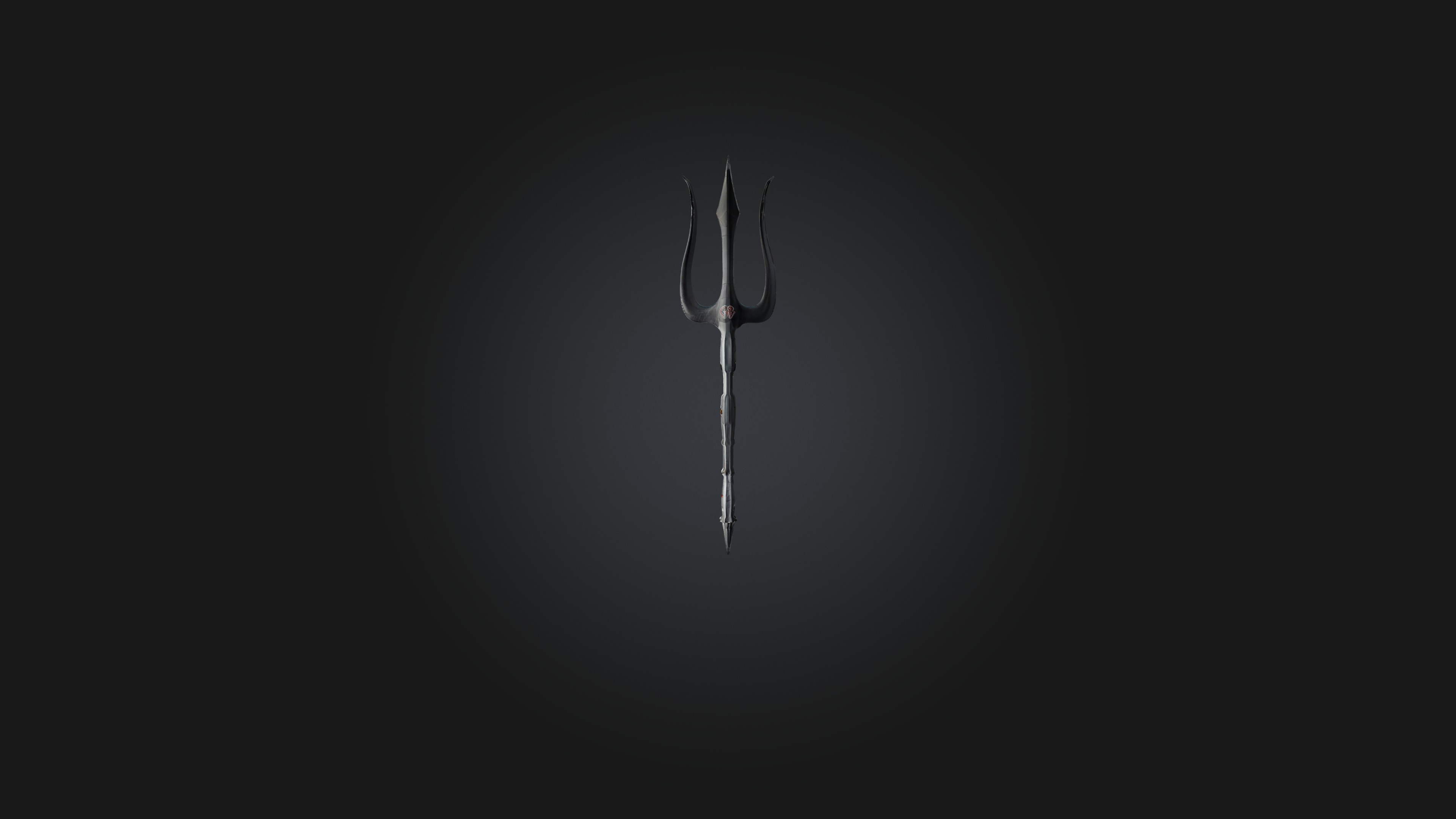 Trident Low-poly 3D model_2