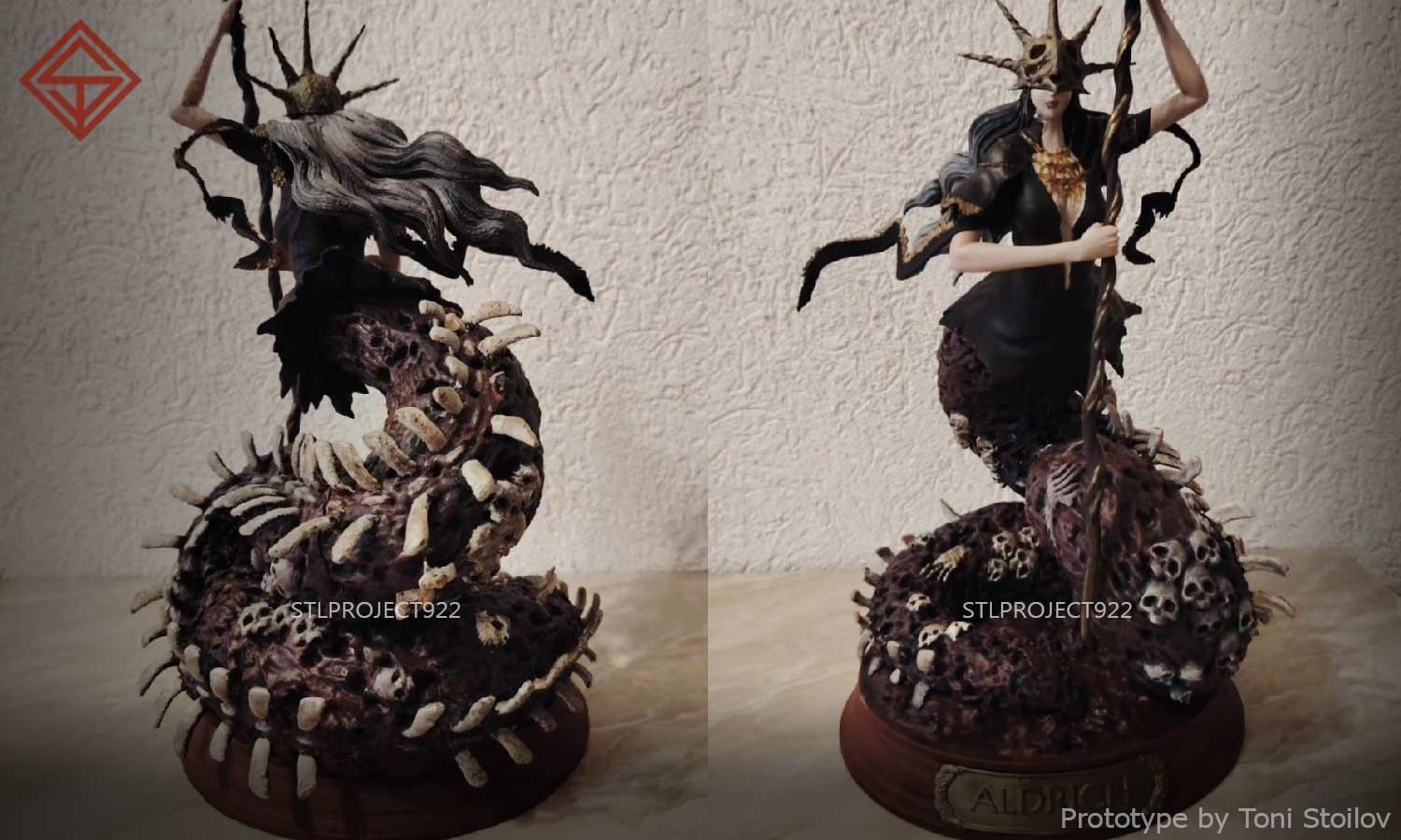 Aldrich 3D print model_2