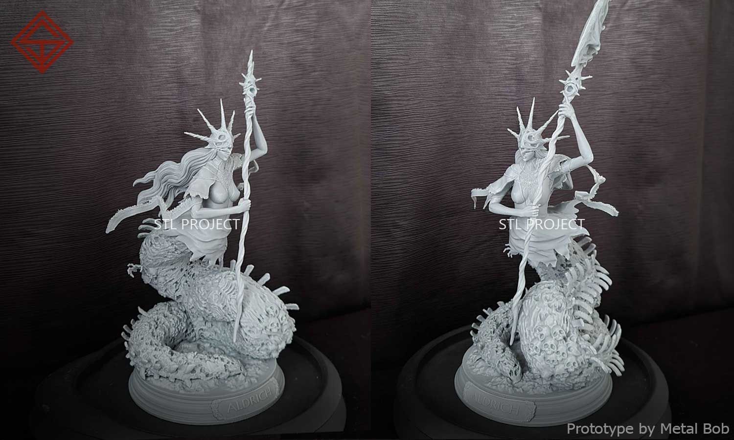 Aldrich 3D print model_3