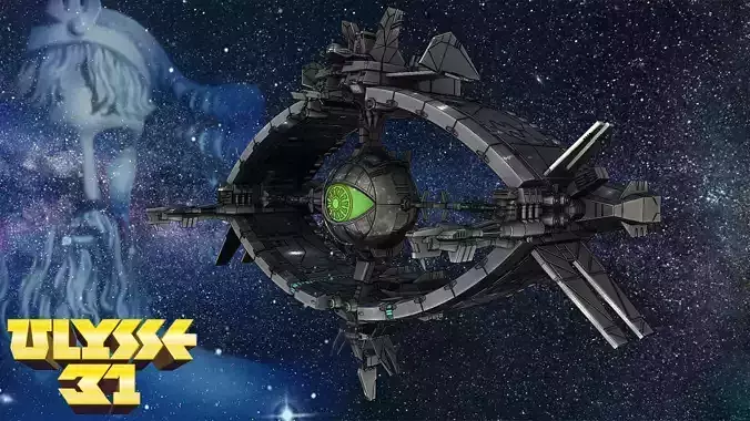 ODYSSEY - ULYSSES 31 SHIP - DETAILED WITH INSTRUCTIONS 3D print model