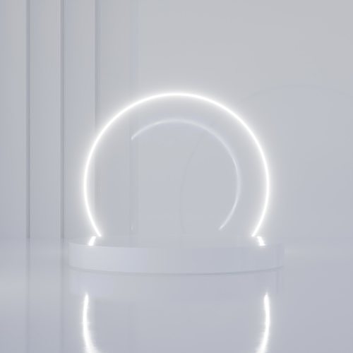 White Product Visualization Studio 3D Model Free 3D model