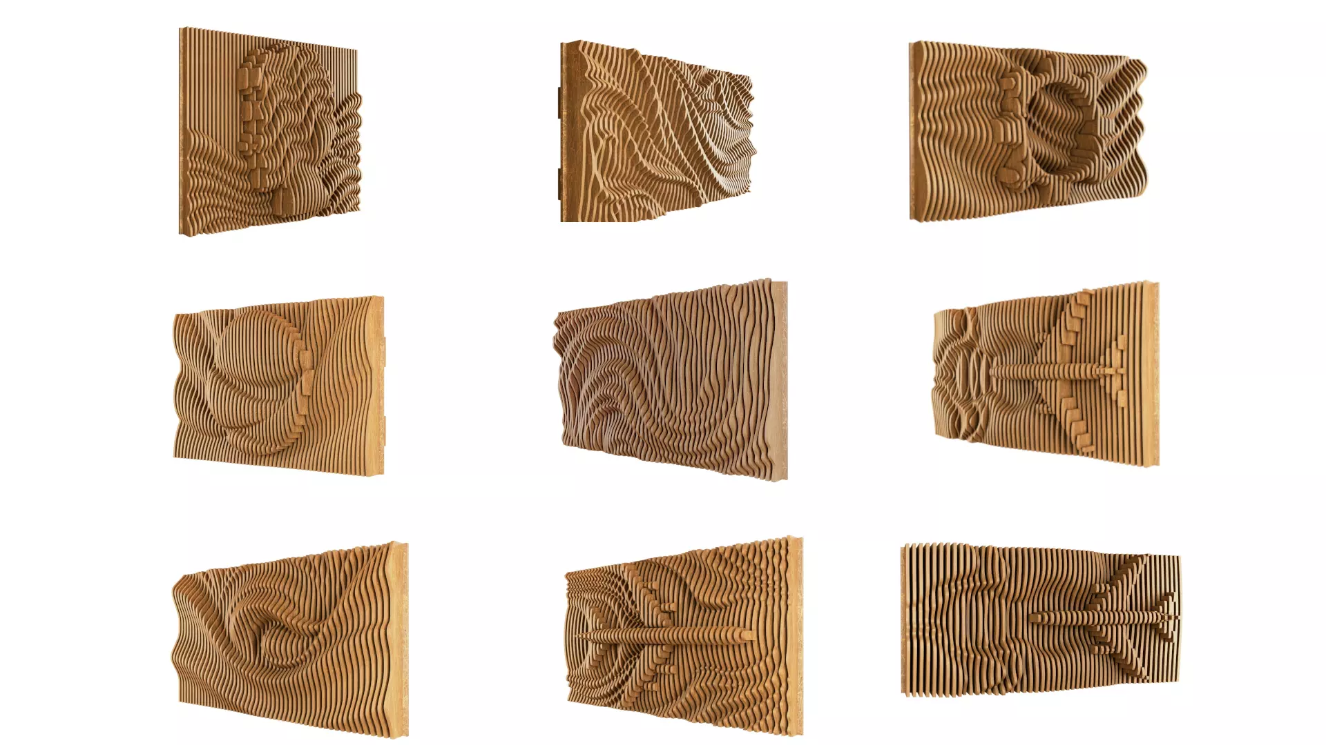 Parametric Models Pack 3D Model Collection4 -8 design _0