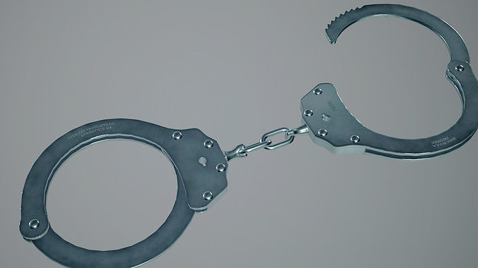 Handcuffs Free low-poly 3D model