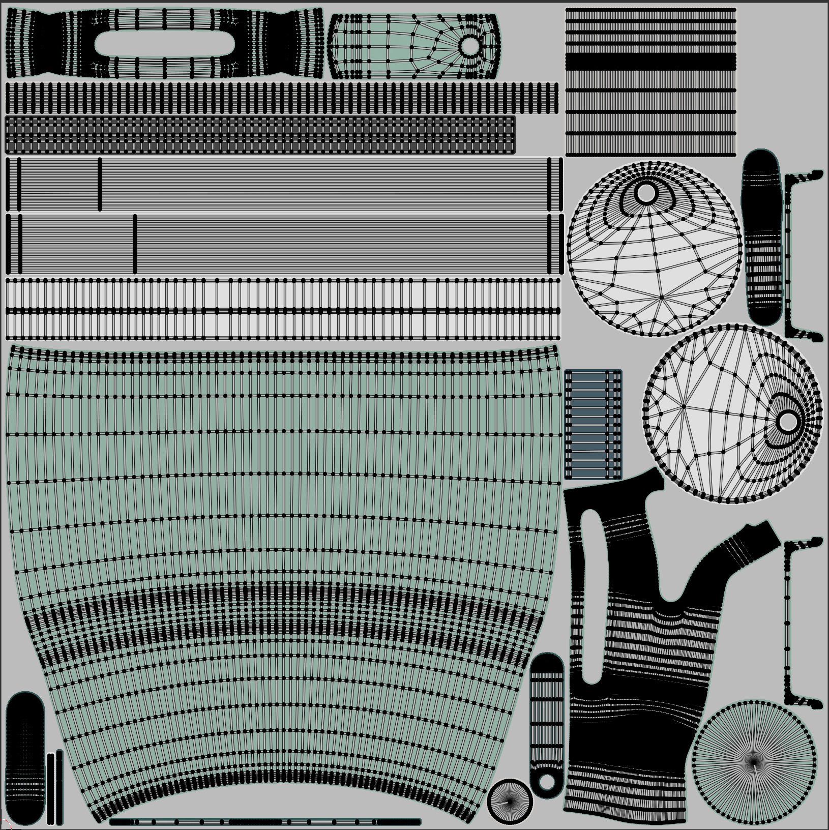 Stanley cup  Low-poly 3D model_16
