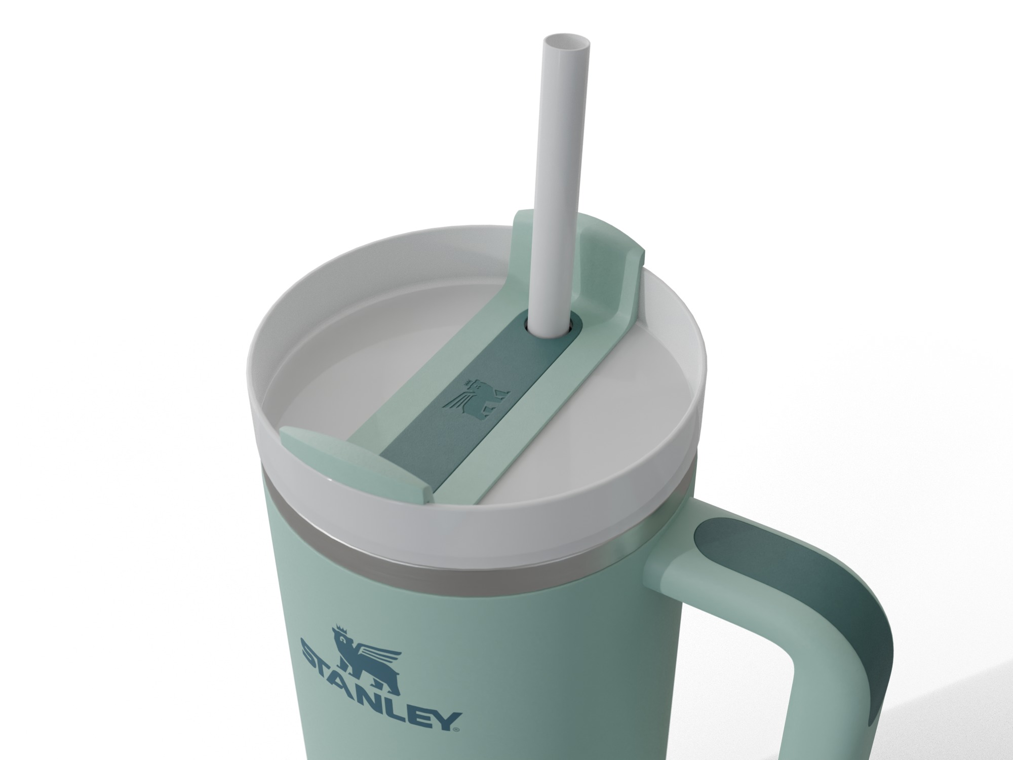 Stanley cup  Low-poly 3D model_8