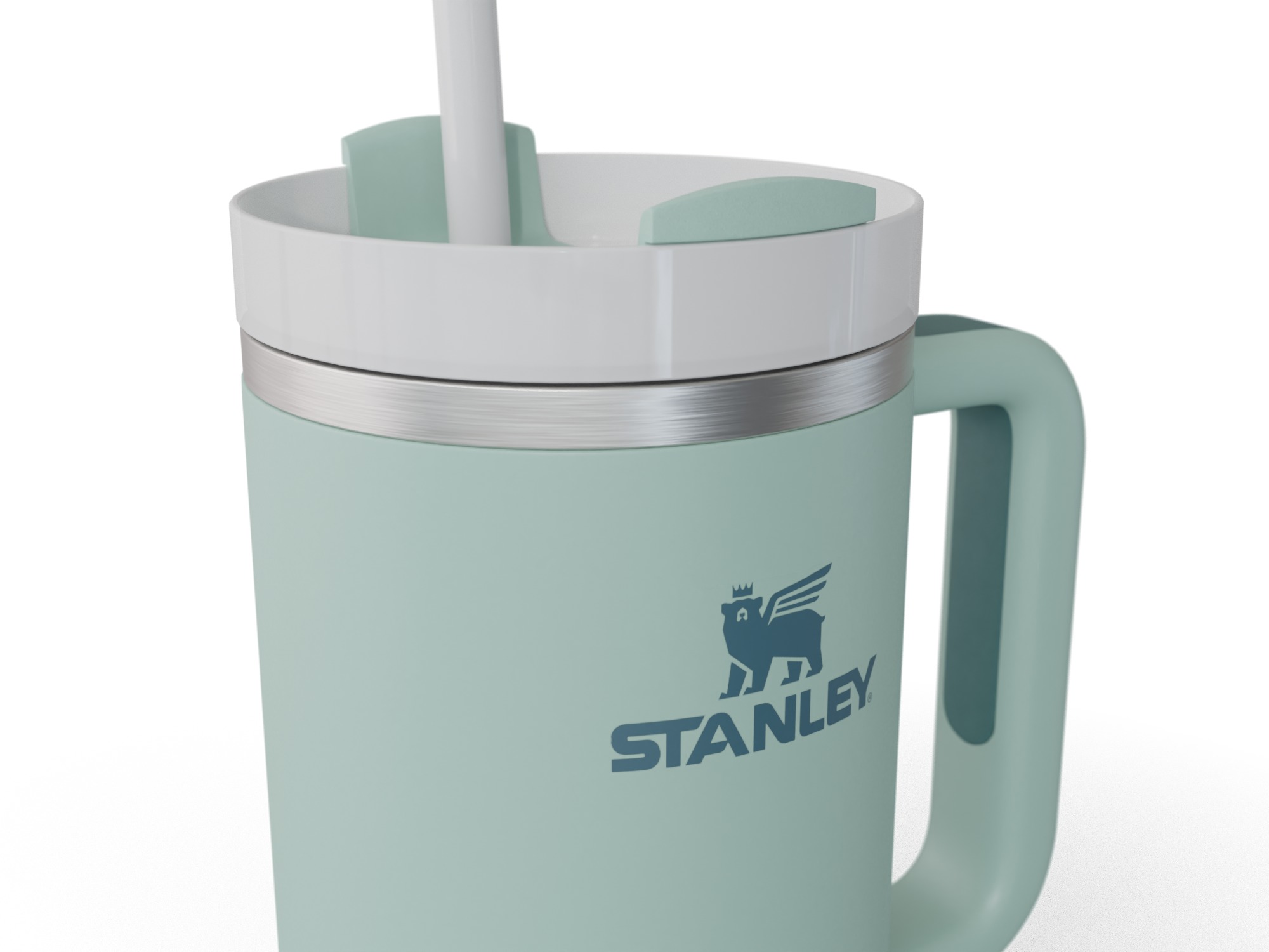 Stanley cup  Low-poly 3D model_5