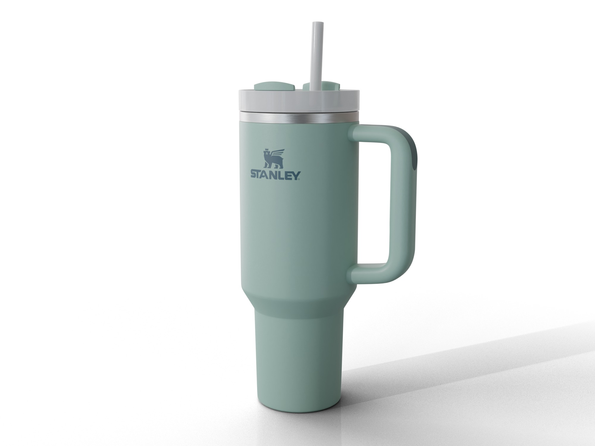 Stanley cup  Low-poly 3D model_6