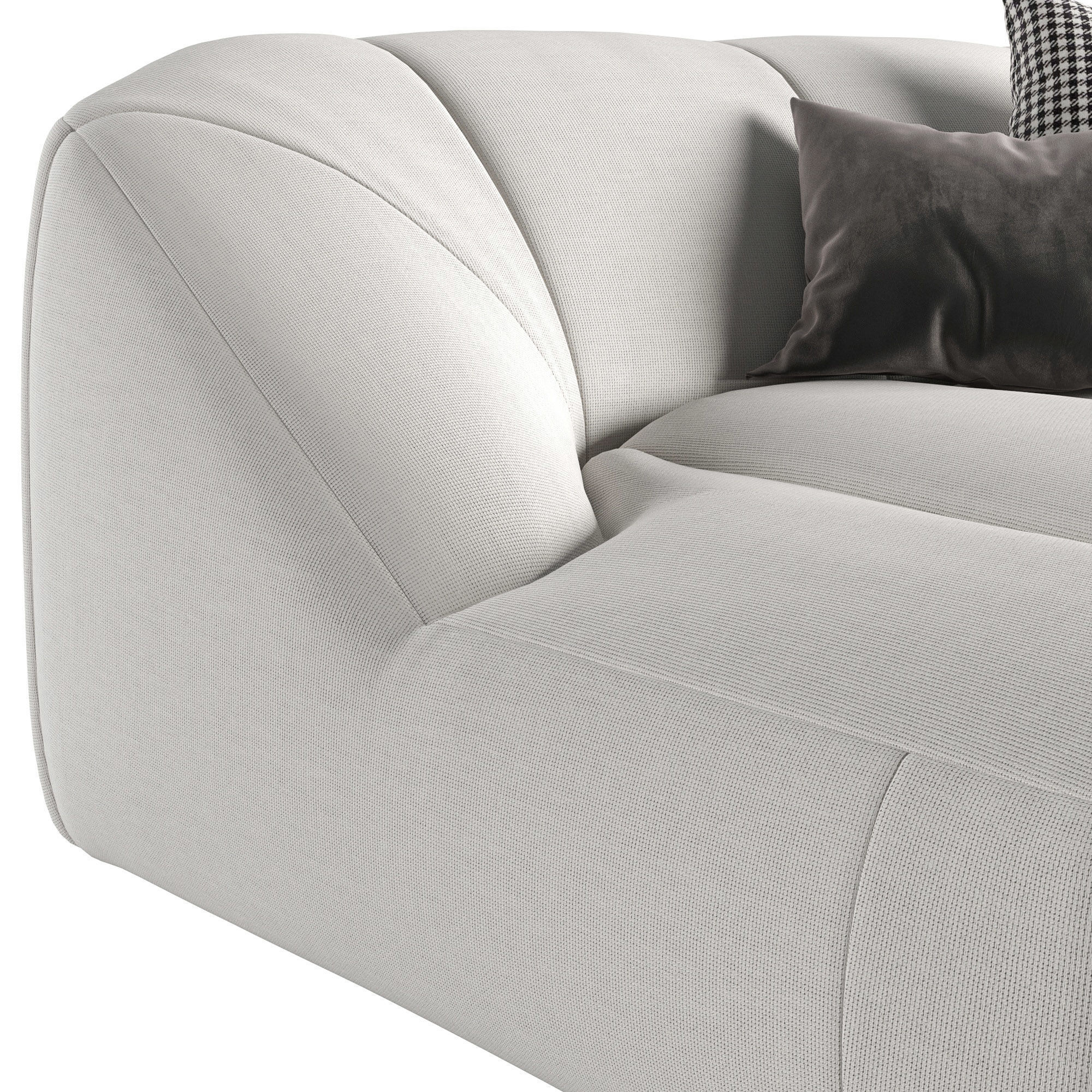 Lounger Cloud by Gallotti and Radice 3D model_5