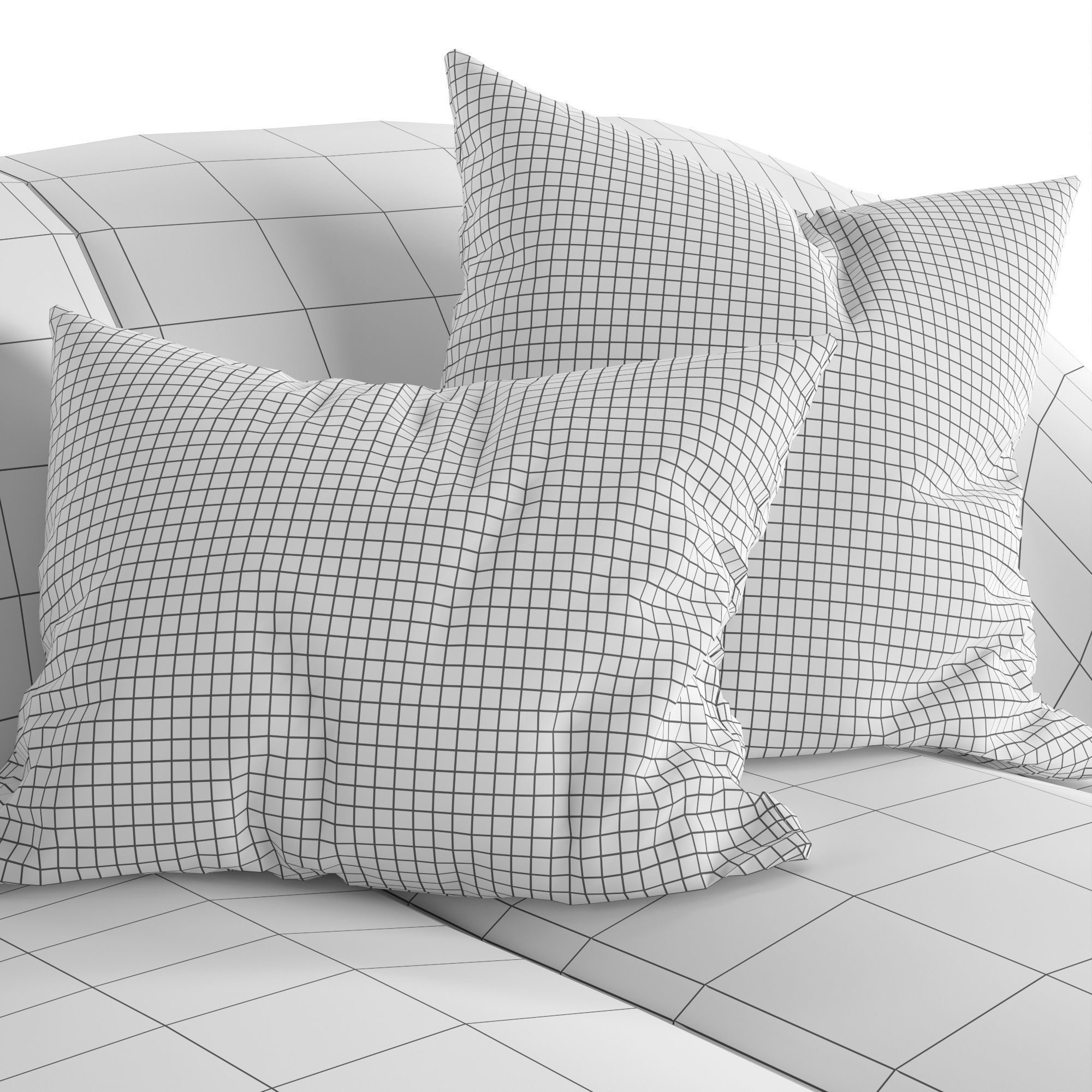 Lounger Cloud by Gallotti and Radice 3D model_3