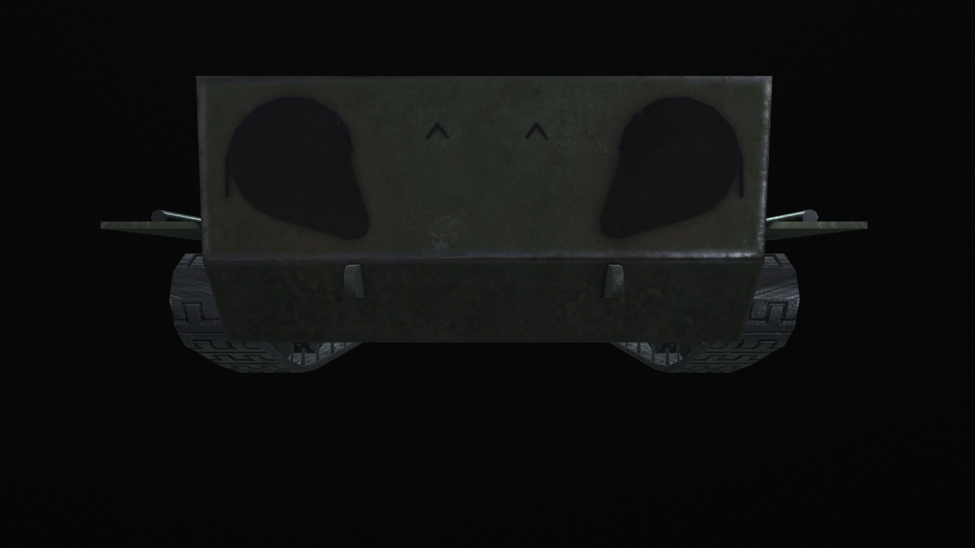 Asset - Army - PT 76 - 3D MODEL Low-poly Low-poly 3D model_32