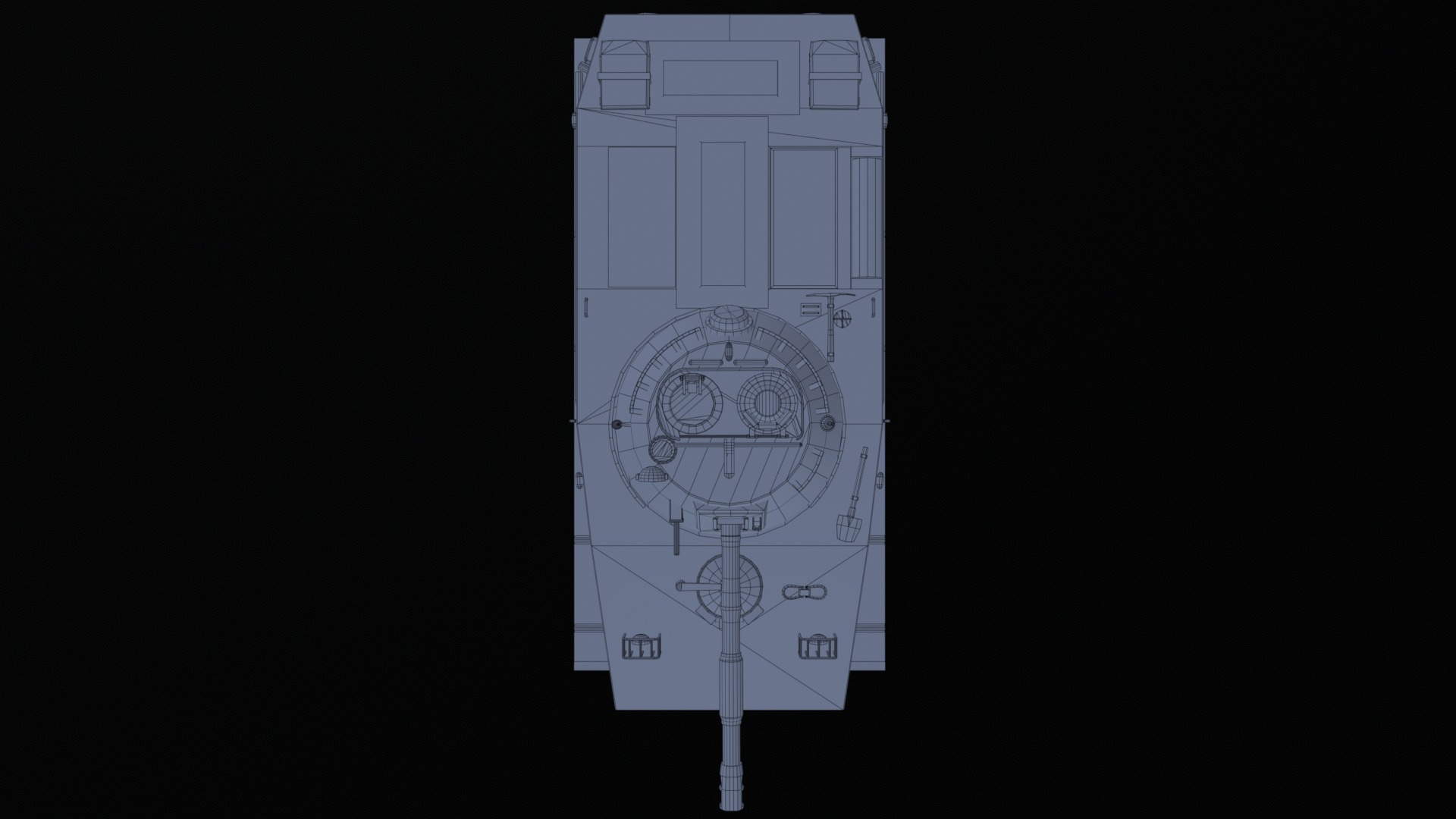 Asset - Army - PT 76 - 3D MODEL Low-poly Low-poly 3D model_38