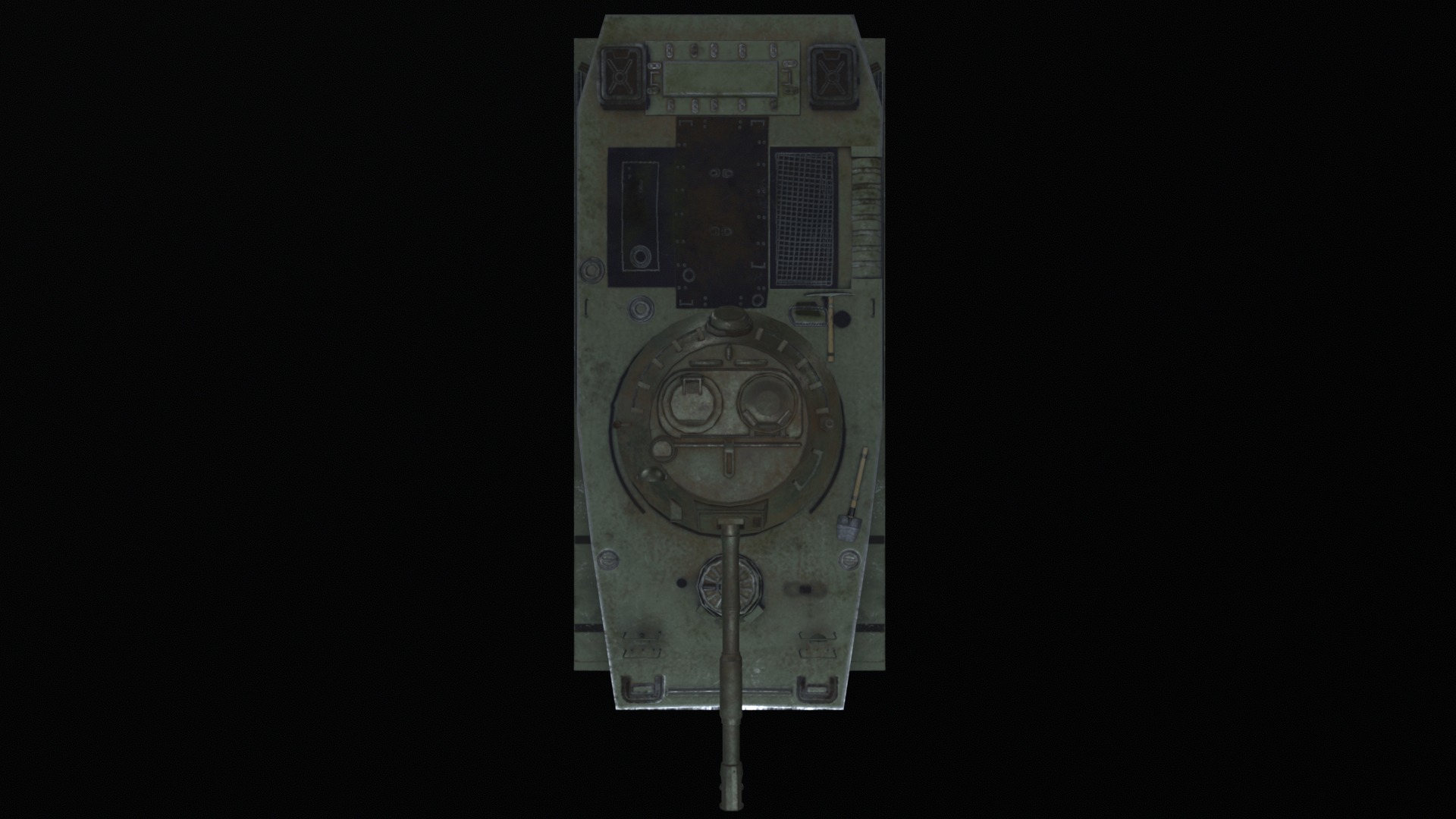 Asset - Army - PT 76 - 3D MODEL Low-poly Low-poly 3D model_39