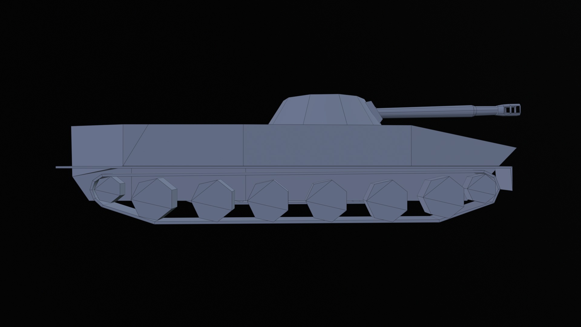 Asset - Army - PT 76 - 3D MODEL Low-poly Low-poly 3D model_31