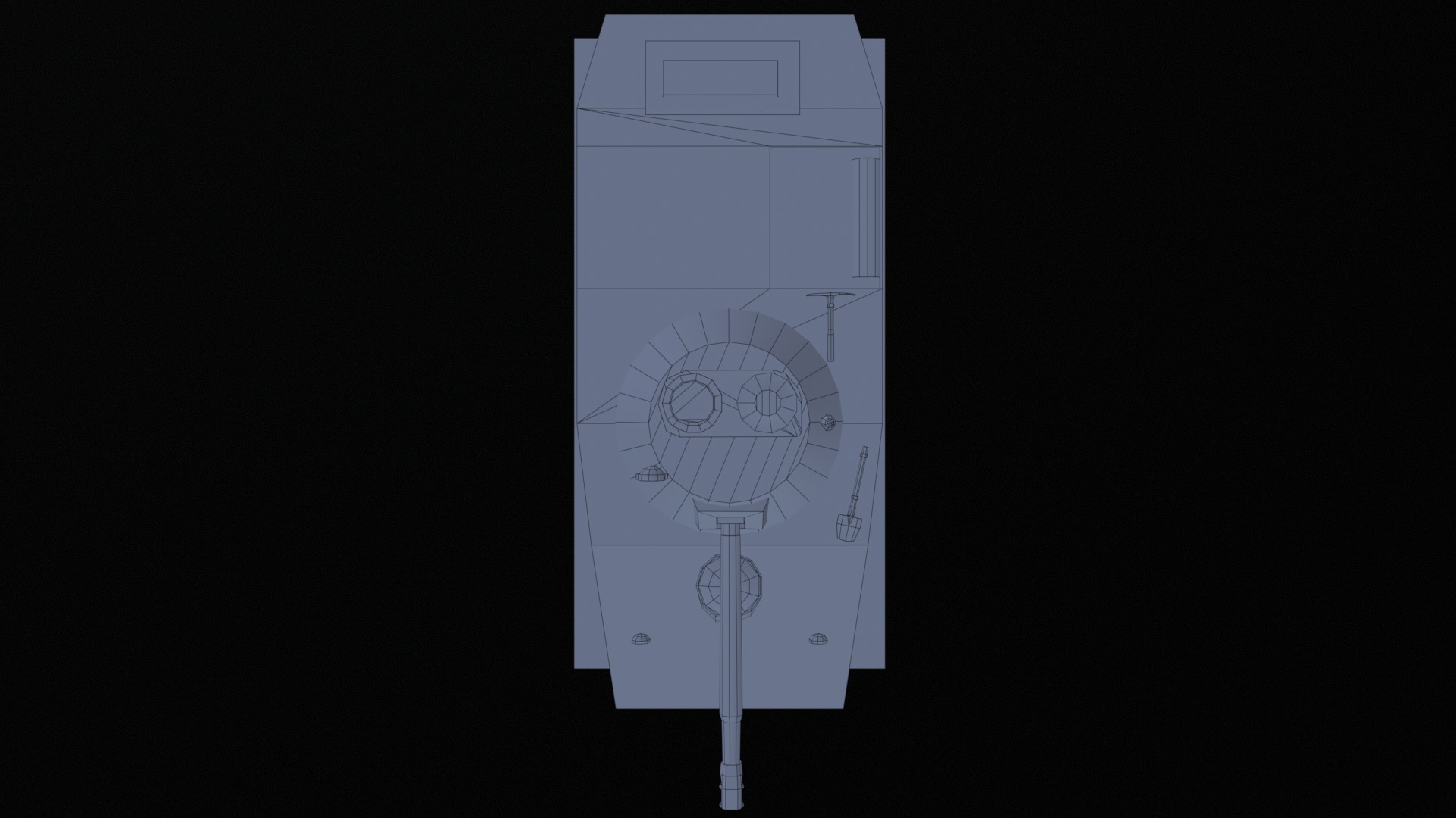 Asset - Army - PT 76 - 3D MODEL Low-poly Low-poly 3D model_42