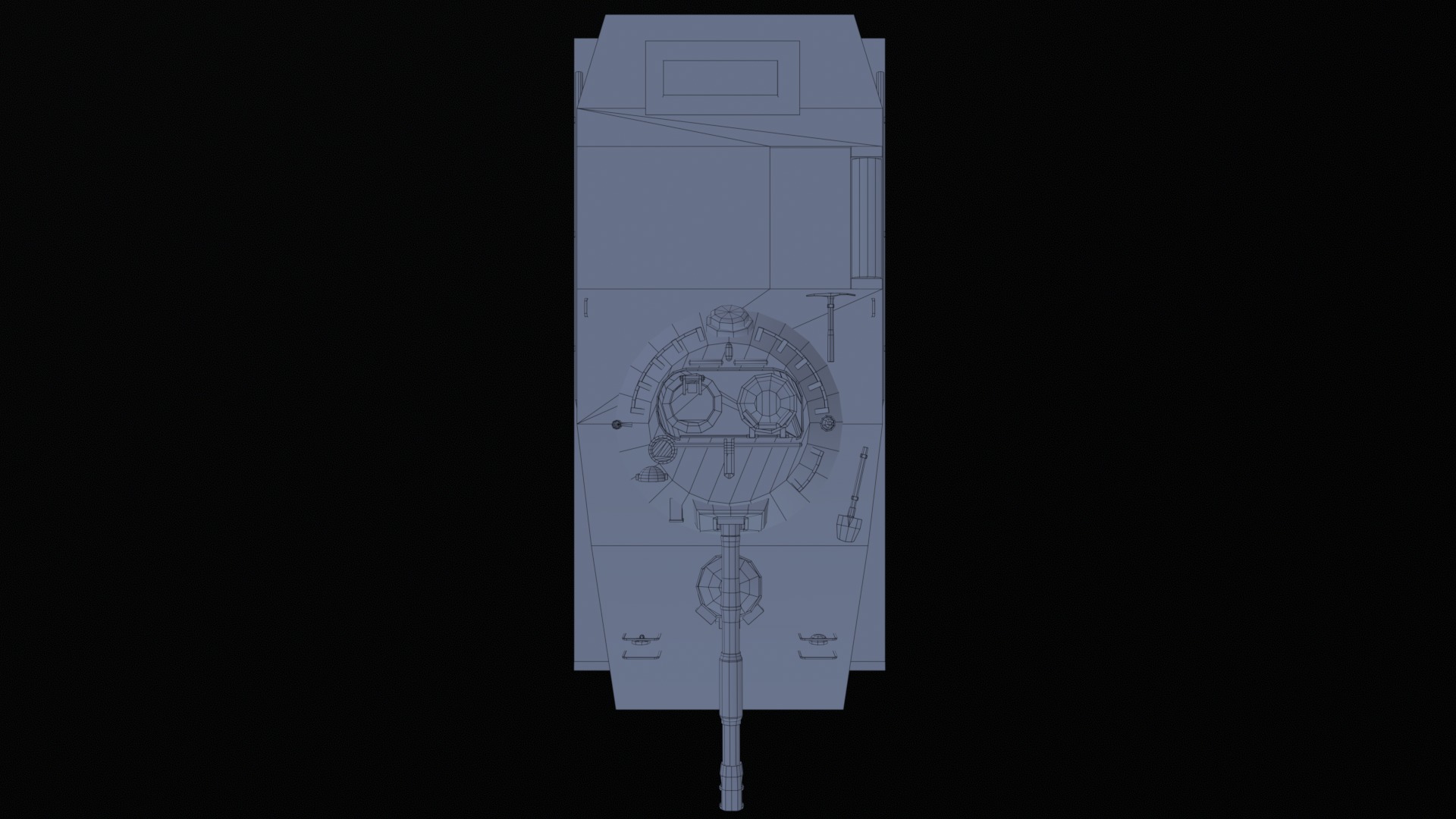 Asset - Army - PT 76 - 3D MODEL Low-poly Low-poly 3D model_30