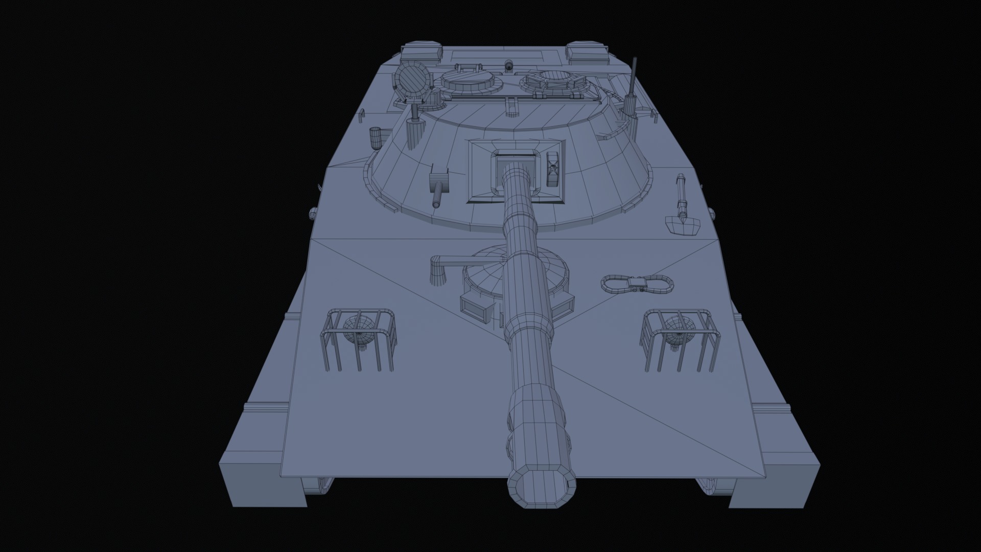 Asset - Army - PT 76 - 3D MODEL Low-poly Low-poly 3D model_52