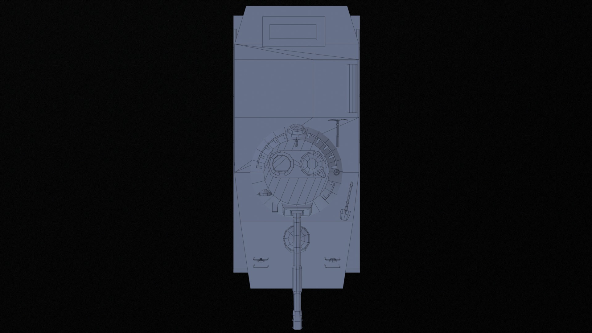 Asset - Army - PT 76 - 3D MODEL Low-poly Low-poly 3D model_51