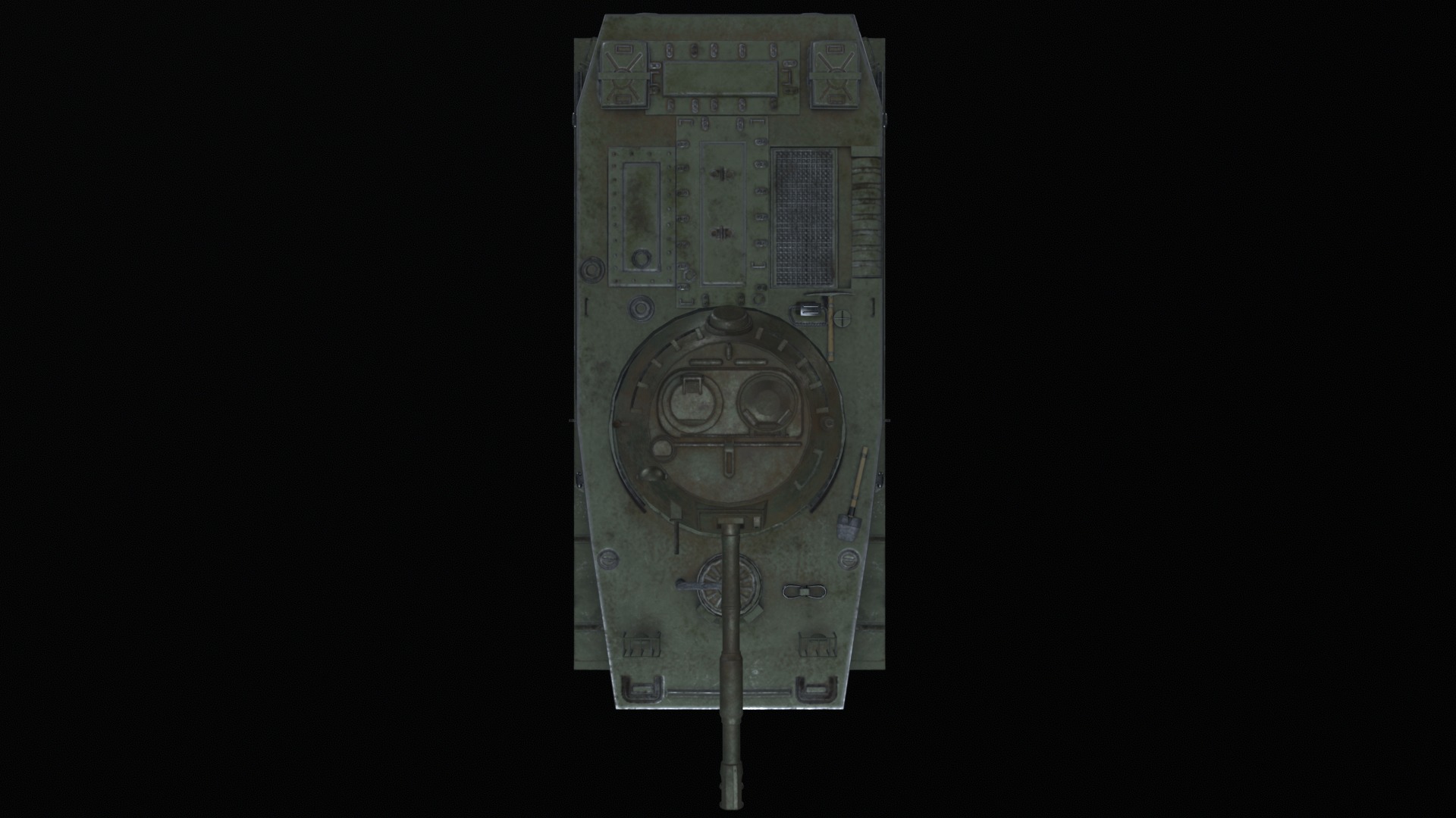 Asset - Army - PT 76 - 3D MODEL Low-poly Low-poly 3D model_18