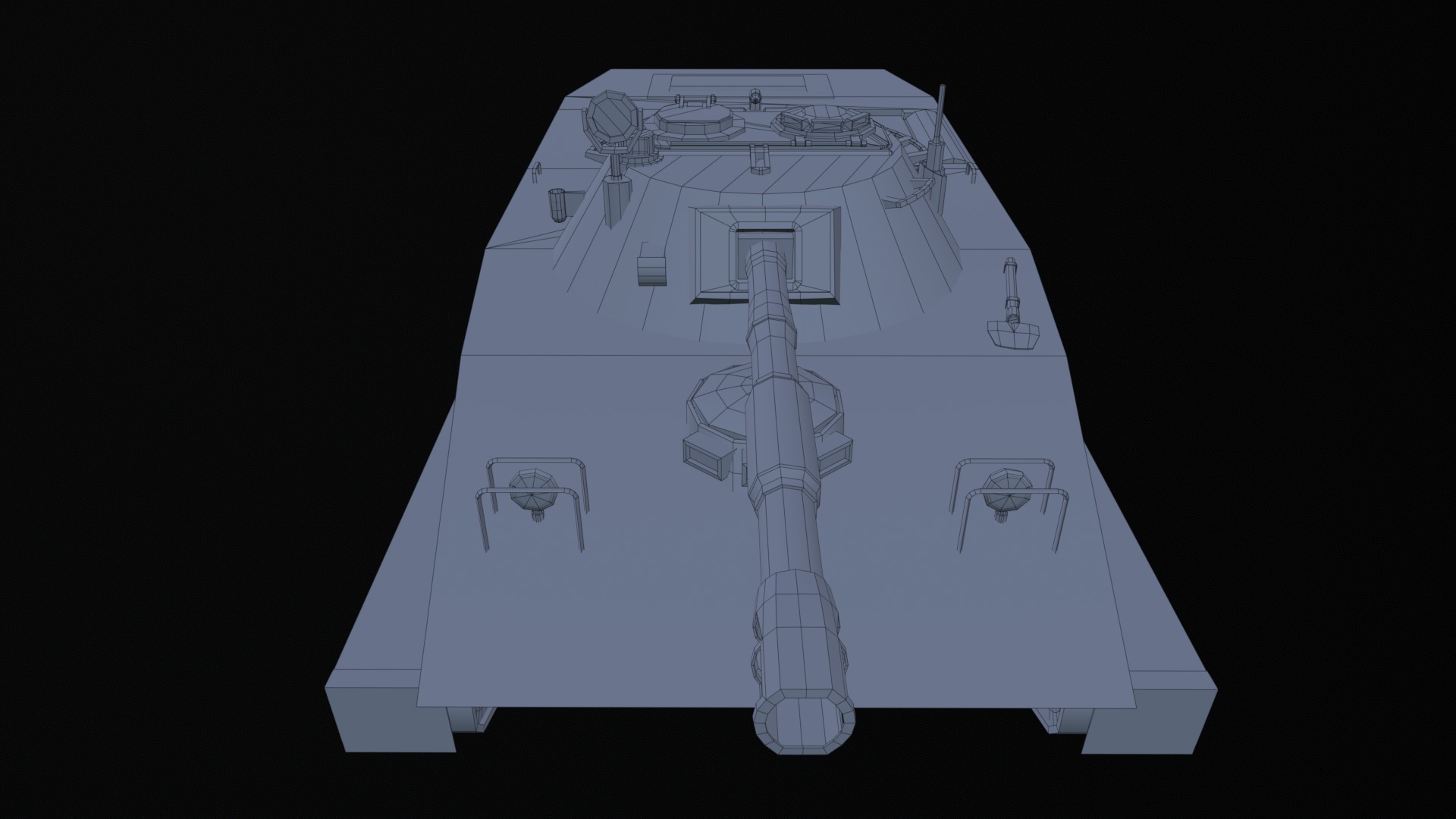 Asset - Army - PT 76 - 3D MODEL Low-poly Low-poly 3D model_37