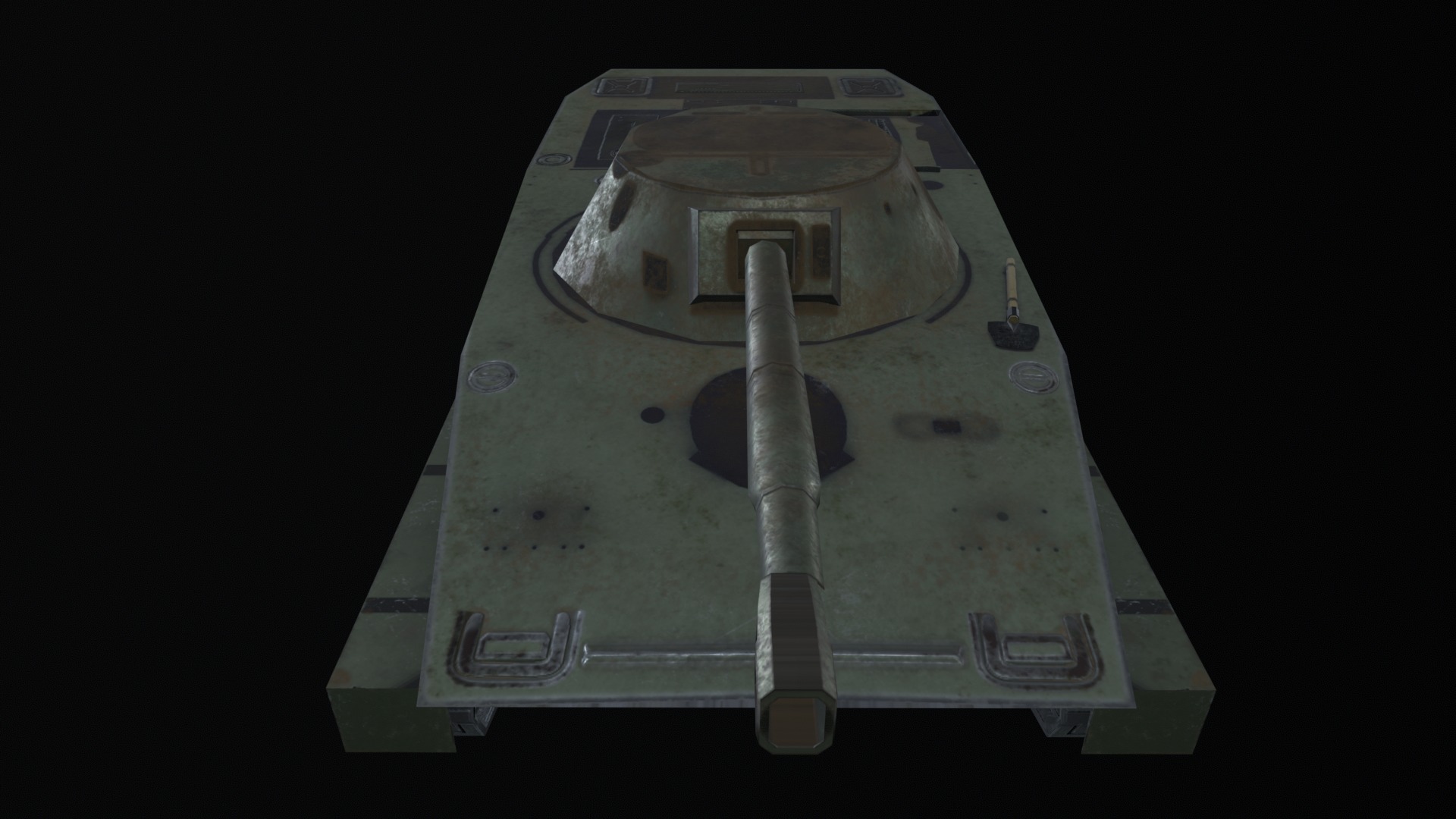 Asset - Army - PT 76 - 3D MODEL Low-poly Low-poly 3D model_55